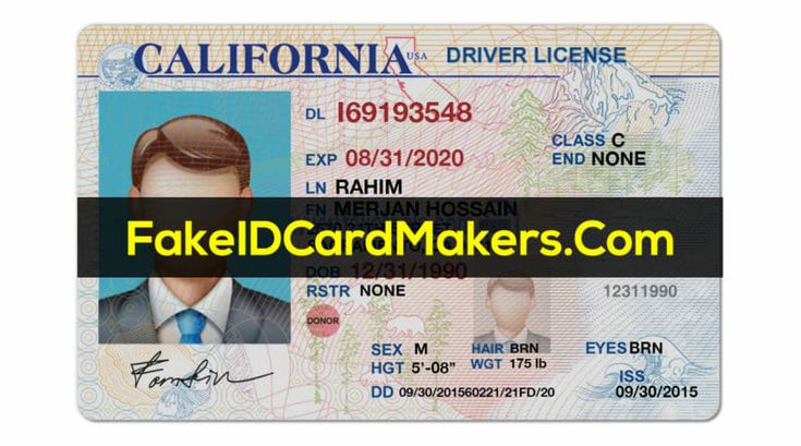 california drivers license template photoshop
